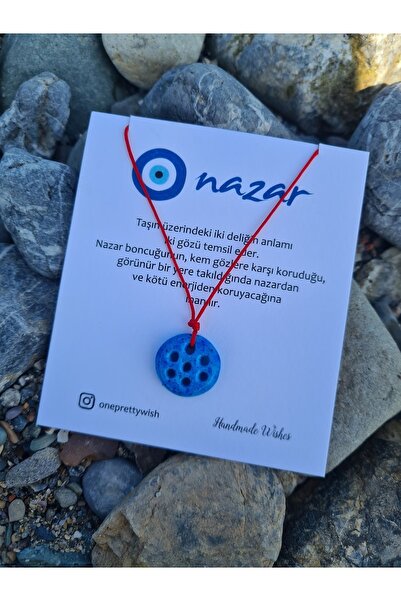ONEPRETTYWISH Assyrian Red String Necklace