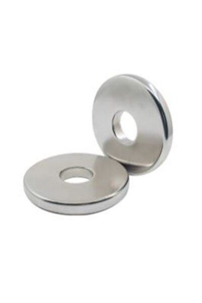 Hdg Delikli Neodyum Mıknatıs Magnet Yuvarlak Güçlü D 15x3x5 Mm - 5 Adet - Kalem Pile Uygun