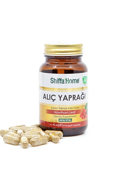 Shiffa Home Alıç Yaprağı Kapsül, Gıda Takviyesi,60 Kapsül, 710 Gr