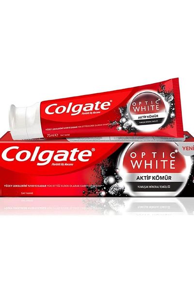 Colgate Optic White Activated Charcoal Toothpaste 50 ml