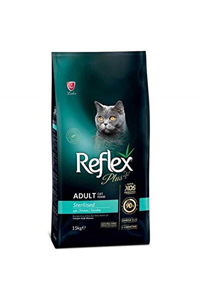 Reflex Kısırlaştırılmış Yetişkin Kediler Için Tavuk Etli Kedi Maması, 1,5 Kg
