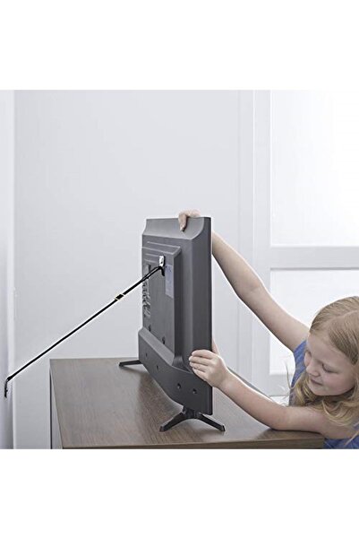 Miny Baby Eşya Tv Sabitleme Deprem Güvenliği Kayışı-metal Başlıklı - Tse Test...