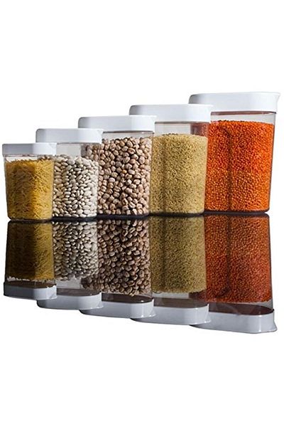 Saban 5' Plastic Storage and Pouring Container with Lid