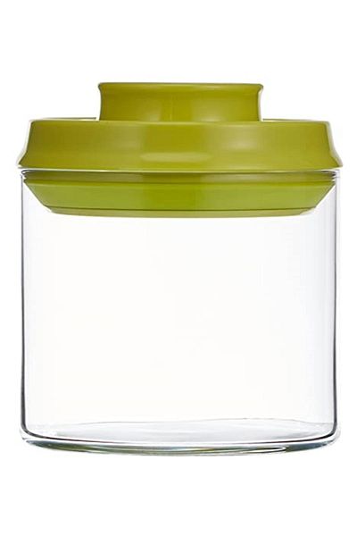 Paşabahçe Brand: Zest Click Lock Jar, 700cc, Green Category: Kitchen Organizers