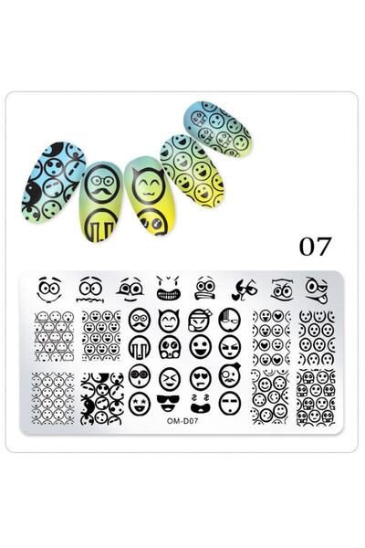 BEAUTY BOX COSMETIC Nail Art Stampa Plakası Tırnak Stampası Stamper Tırnak Sü...