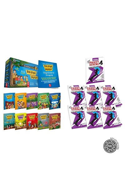 Model Eğitim Yayınları 4.sınıf Yeni Hikaye Fen Köyü Büyüyor 2 (10 Kitap) + Ye...