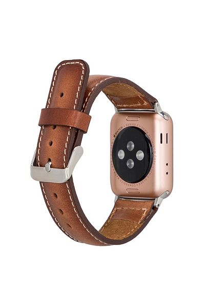 Bouletta Compatible Leather Cord for Apple Watch Sen 38-40-41mm - Rst2Ef