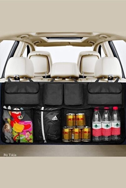 Ankaflex Araba Koltuk Arkası Cepli Organizer Bagaj Içi Düzenleyici