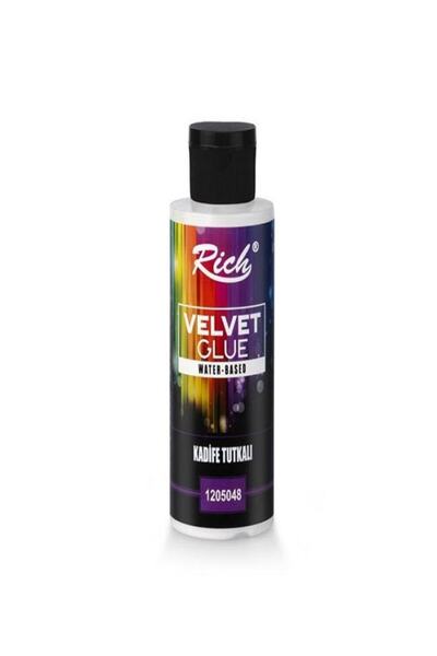 Rich Velvet Glue Water-boya Kadife Tozu Based Kadife Tutkalı 120 cc