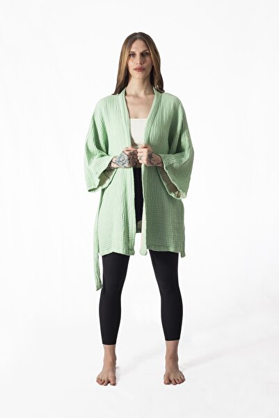 Dört Kat Müslin Kimono