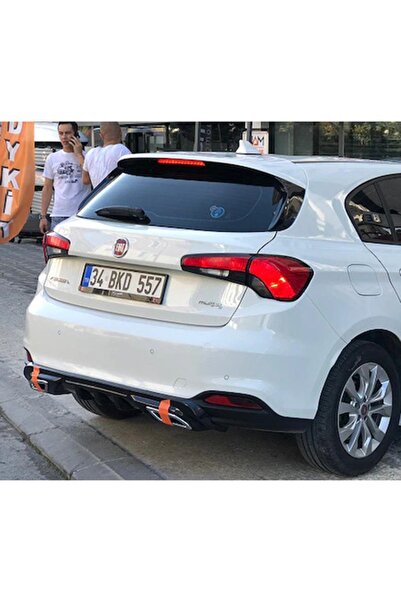 NamTuning Fiat Egea Difüzör Sport Egzos Ucu 2015 Ve Üzeri Hb P.black Set