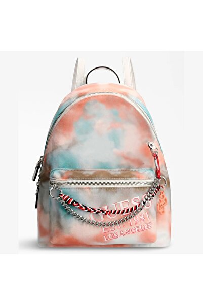Guess Backpack - Multicolored - Batik print