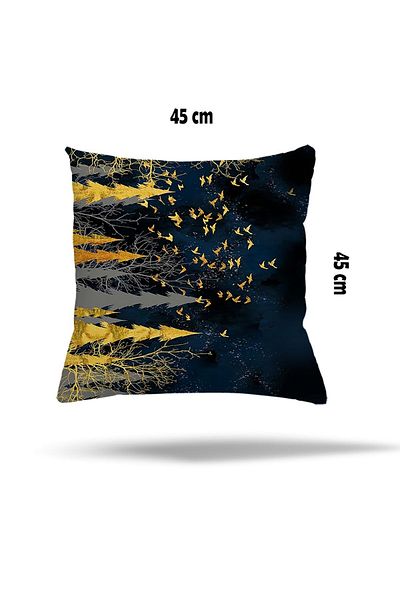 on the clouds Ethnic Patterned Flower Tree Rug - Hidden Zipper, Throw Pillow Cover, Seat Pillow Cover