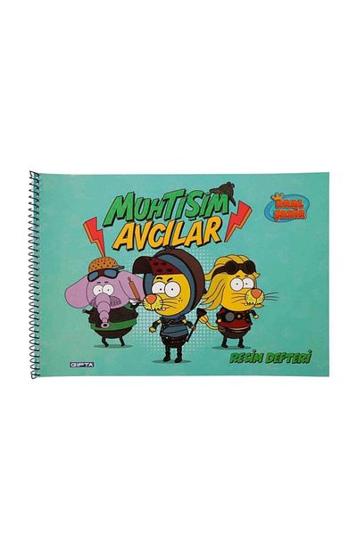Gıpta Kral Şakir Picture Notebook 25 X 35 Cm 15 Sheets - Magnificent Hunters