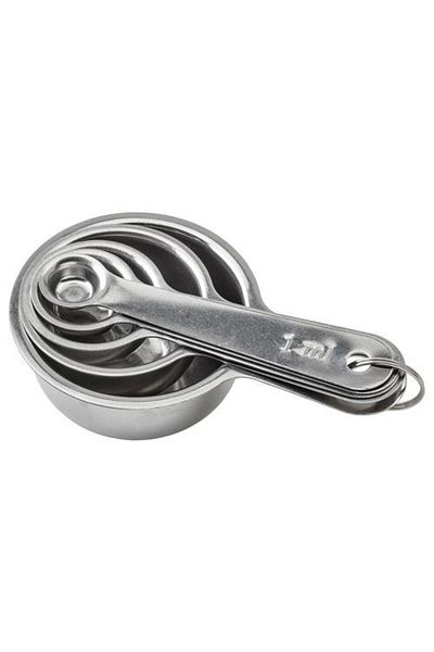 IKEA Stainless Vardagen 5-Piece Measuring Cup Set - Kitchen