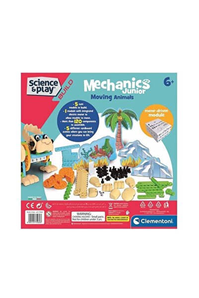 CLEMENTONI Science and Play Mechanical Laboratory Junior Moving Animals Clm-7...