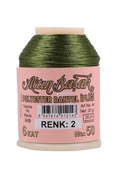 Altınbaşak Altın Başak 20 Gr Polyester Ip Yeşiltonlar