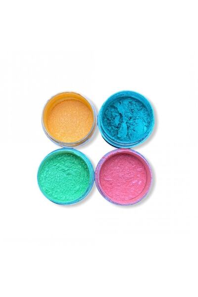se7enhome Epoksi Pigment Boya / Reçine Sedef Pigment 4 Adet, Epoksi Renklendi...