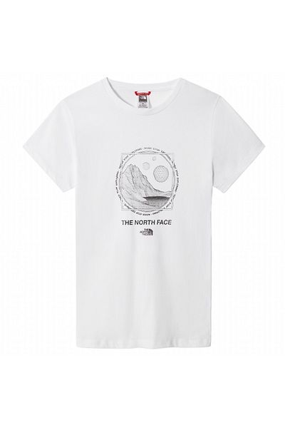 THE NORTH FACE Galahm Graphic White Women's T-shirt