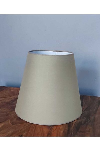 kho military design 15x25 Cm Khaki Fabric Lampshade Hat