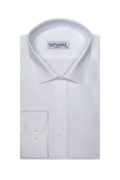 SÜVARİ Πουκάμισο Classics Slim Fit Slim Fit χωρίς τσέπη