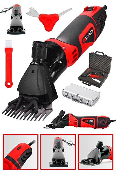 STEİNER Alman 4200 W Devir Ayarlı Çelik Şanzuman Bakır Sargılı Koyun Kırkma K...
