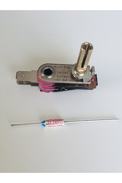 GOLDMASTER Tost Makinesi Termostatı Ve Sigortası Mil Uzunluğu 2,5 Cm , 220 Volt +termistör