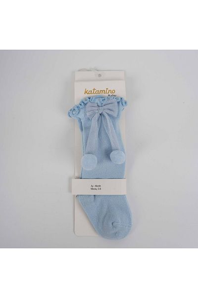 Katamino جوارب للركبة للفتيات الصغيرات مع إكسسوارات إليزا