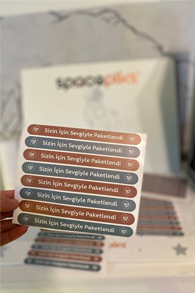 Spacepiks Pakovanje za slanje, traka, nalepnica 15x1.5 cm, 110 komada