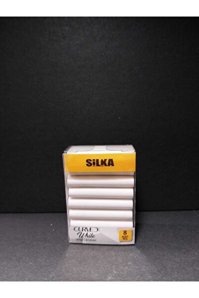 SEYFİKİRTASİYE طقم ممحاة بيضاء 8 قطع إنتاج محلي صناعة تركية 100%