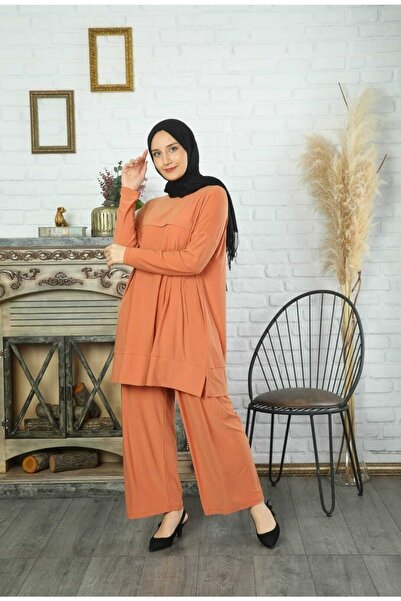 MODAMÜNASİP Set dublu minunat de pantaloni nisiposi cu detaliu de buzunar