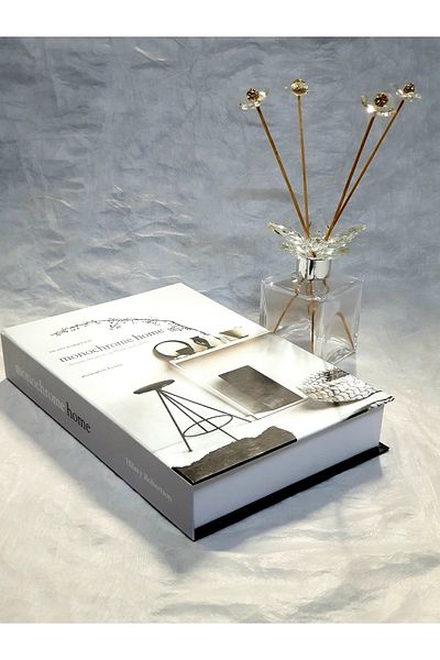 Saccura Dekor Book Box Home Decoration Monochrome Home Decorative Box