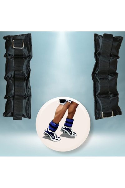 DSport Black a Class Hand Foot Ankle Weight Special Design 2 Kilo 2 Pieces (2...