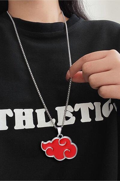 Touz Naruto Akatsuki Symbol Chain Necklace