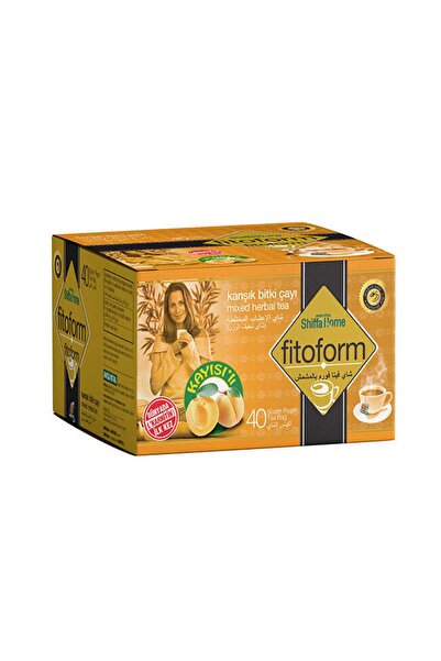 Shiffa Home 6 Paket Fitoform Kayısılı Bitki Çayı 40 Adet