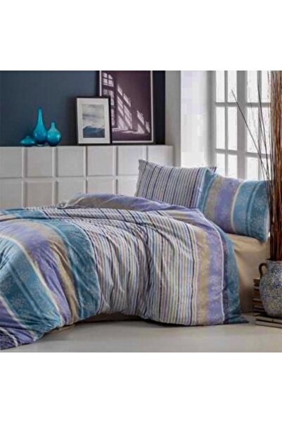 Kristal Serra Lila Ranforce 200x220 Çift Kişilik Nevresim Takımı