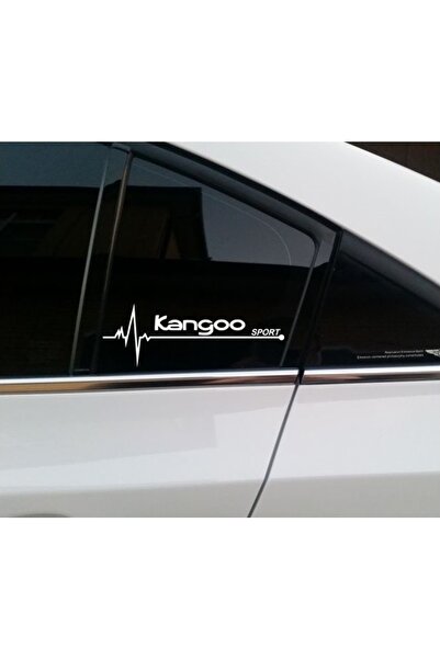 TSC Oto Kangoo Yan Cam Sticker Oto Kapı Tuning Aksesuar 20 Cm X 7 Cm