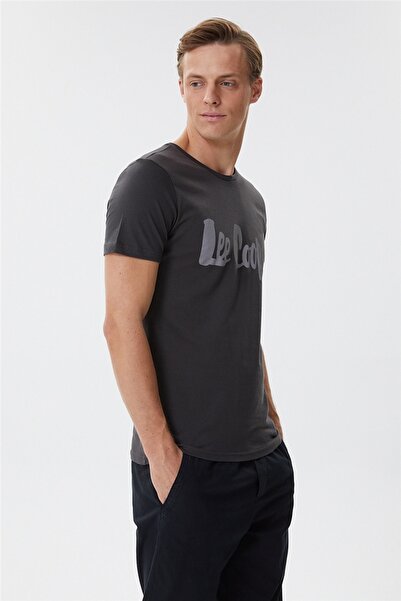 Lee Cooper Ανδρικό μπλουζάκι με λαιμόκοψη Londonlogo