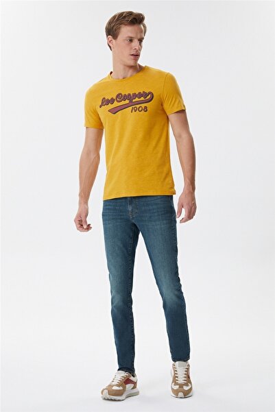 Lee Cooper Ανδρικό μπλουζάκι με λαιμόκοψη Hardy