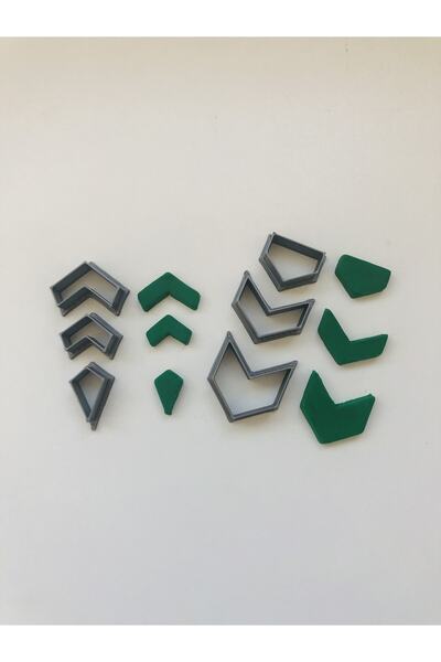 Art Polymeric Earring Mold Set of 6