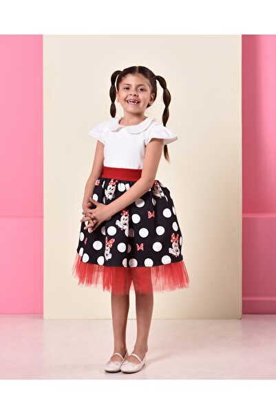 EYLÜL ELİF BUTİK Eylul Elif Boutique Minnie Sa deznom Haljina za devojčice