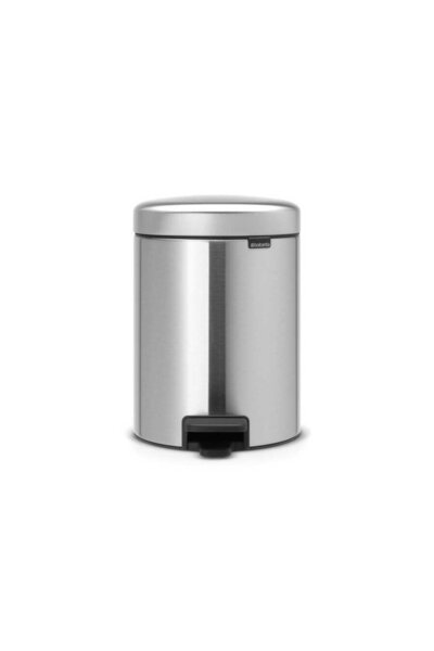 Brabantia Coș de gunoi cu pedală Newıcon Fpp din oțel mat 5l (Bra 112102)