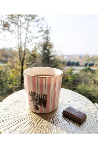 Porland Wild Life Zebra Bardak 230 Cc (1 Adet)