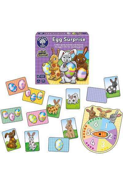 Orchard Toys Surprise Eggs Box Game - Egg Surprise 3 - 6 Years