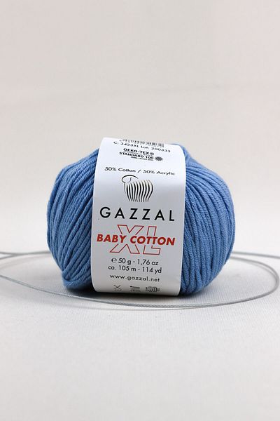 Gazzal Baby Cotton Xl 50 γρ, Amigurumi, Yarn Κέντημα Punch Taka (3423 Xl)
