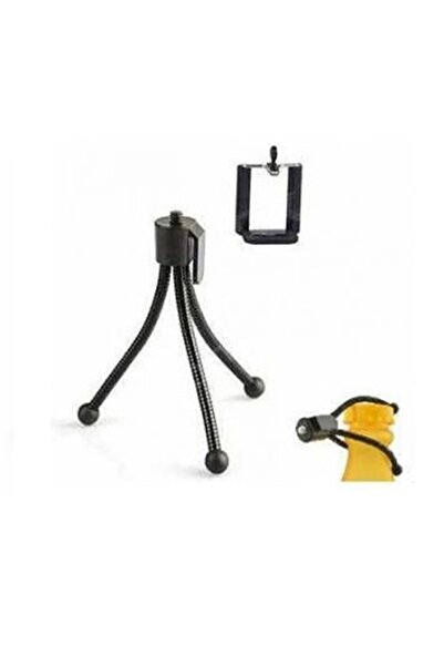 Genel Markalar Esnek Mini Metal Tripod 11 cm
