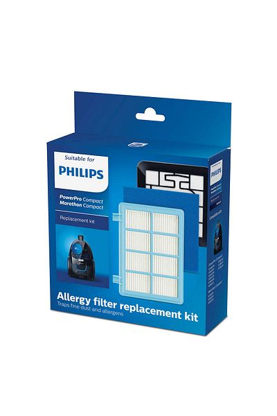 Magic Bags Philips Fc 9332 Powerpro City Hepa Filter Set Compatible