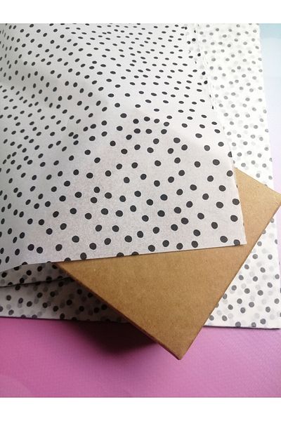 t tuğset etiket Patterned Pelur Paper 50x70 cm 10 Pieces