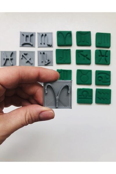 Volala Art Burç Sembolleri Koç Burcu Kurabiye Mühür