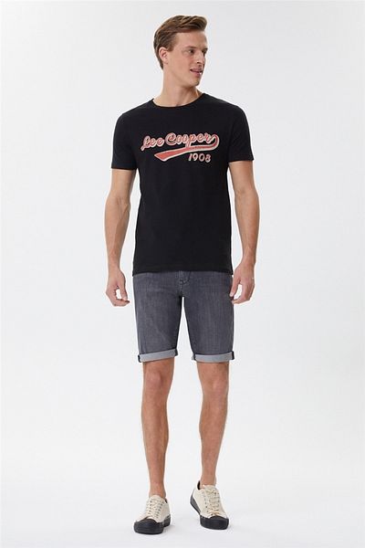 Lee Cooper Мъжка тениска с О-образно деколте Hardy